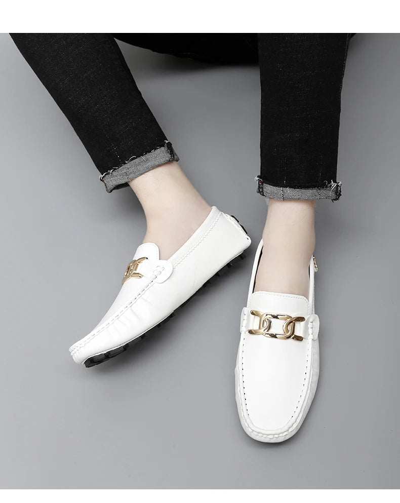 Everyday Style – Handmade Plaid Loafers Designed for Year-Round Comfort