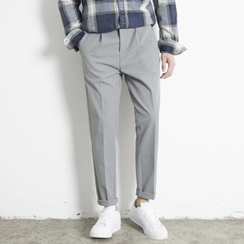 Everyday Slim Straight Pants – Effortless Style & Comfort Across Seasons