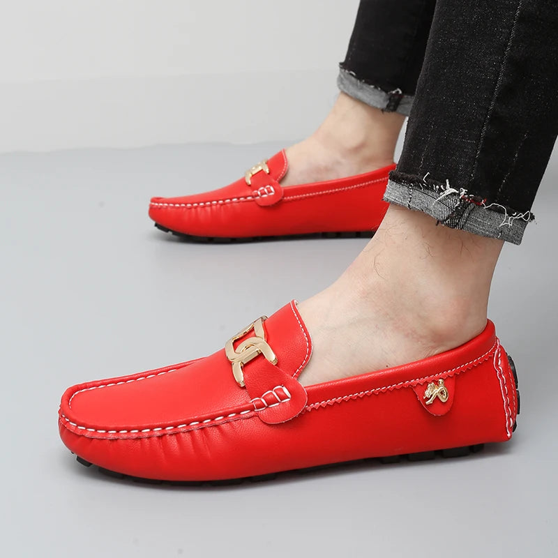 Everyday Style – Handmade Plaid Loafers Designed for Year-Round Comfort