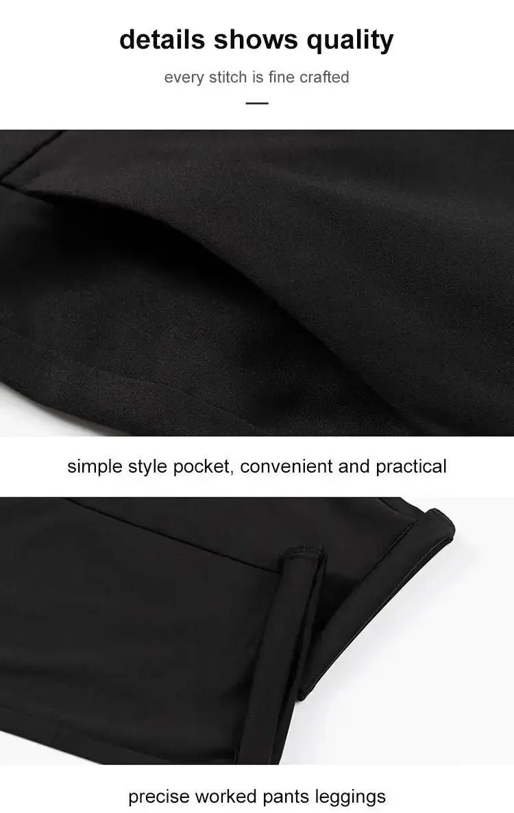 Lightweight Ice Silk Suit Pants – Cool Comfort with a Sharp Business Look
