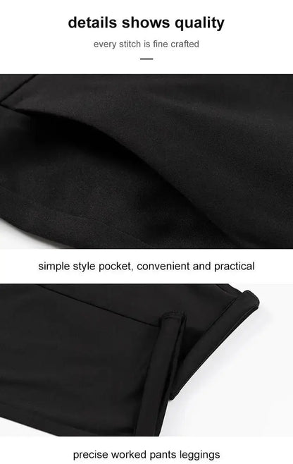 Lightweight Ice Silk Suit Pants – Cool Comfort with a Sharp Business Look